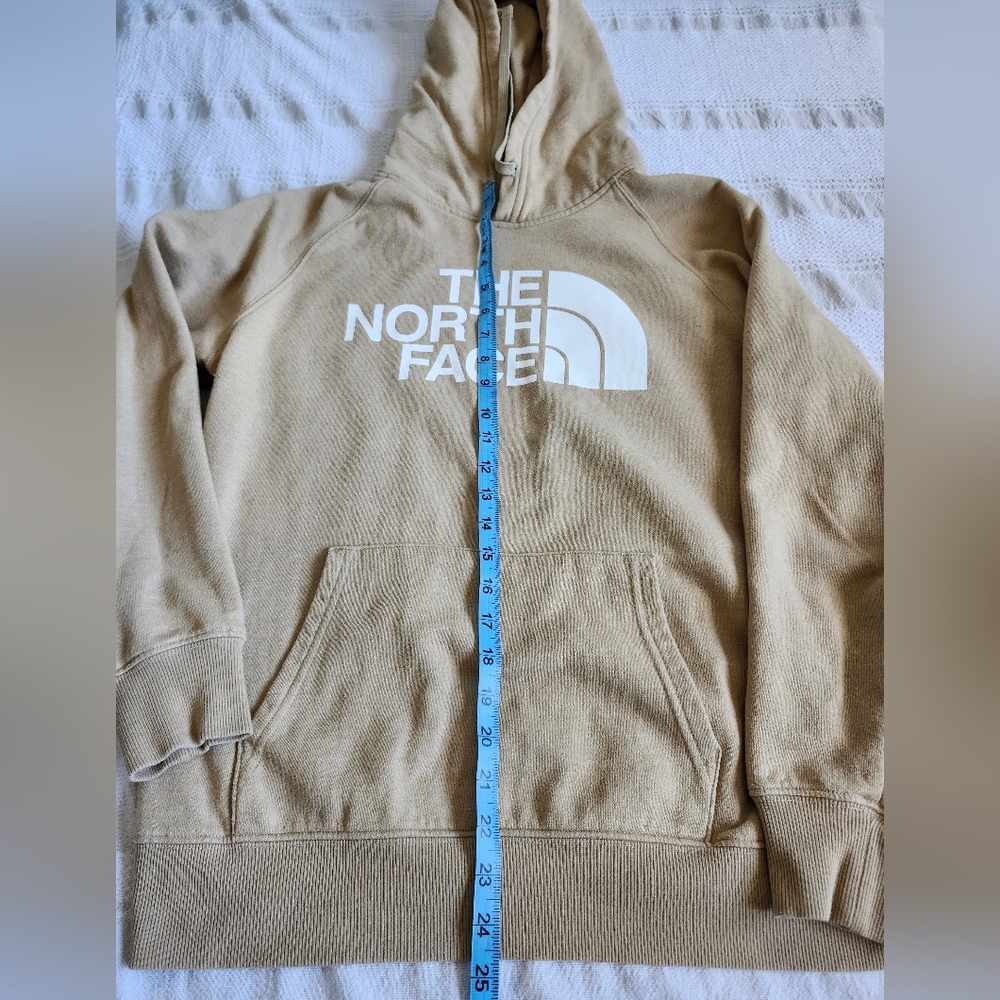 The North Face Women's Half Dome Pullover Hoodie Mustard Opaque Yellow Size M